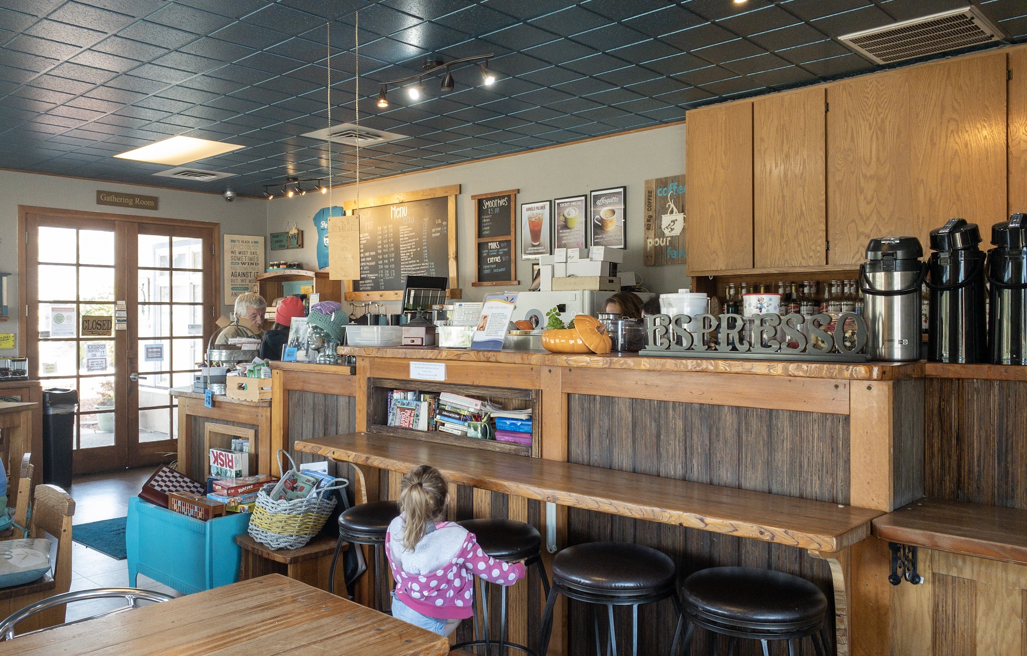 The Bell and Whistle Coffee House Interior