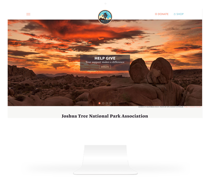 Joshua Tree National Park Association main website