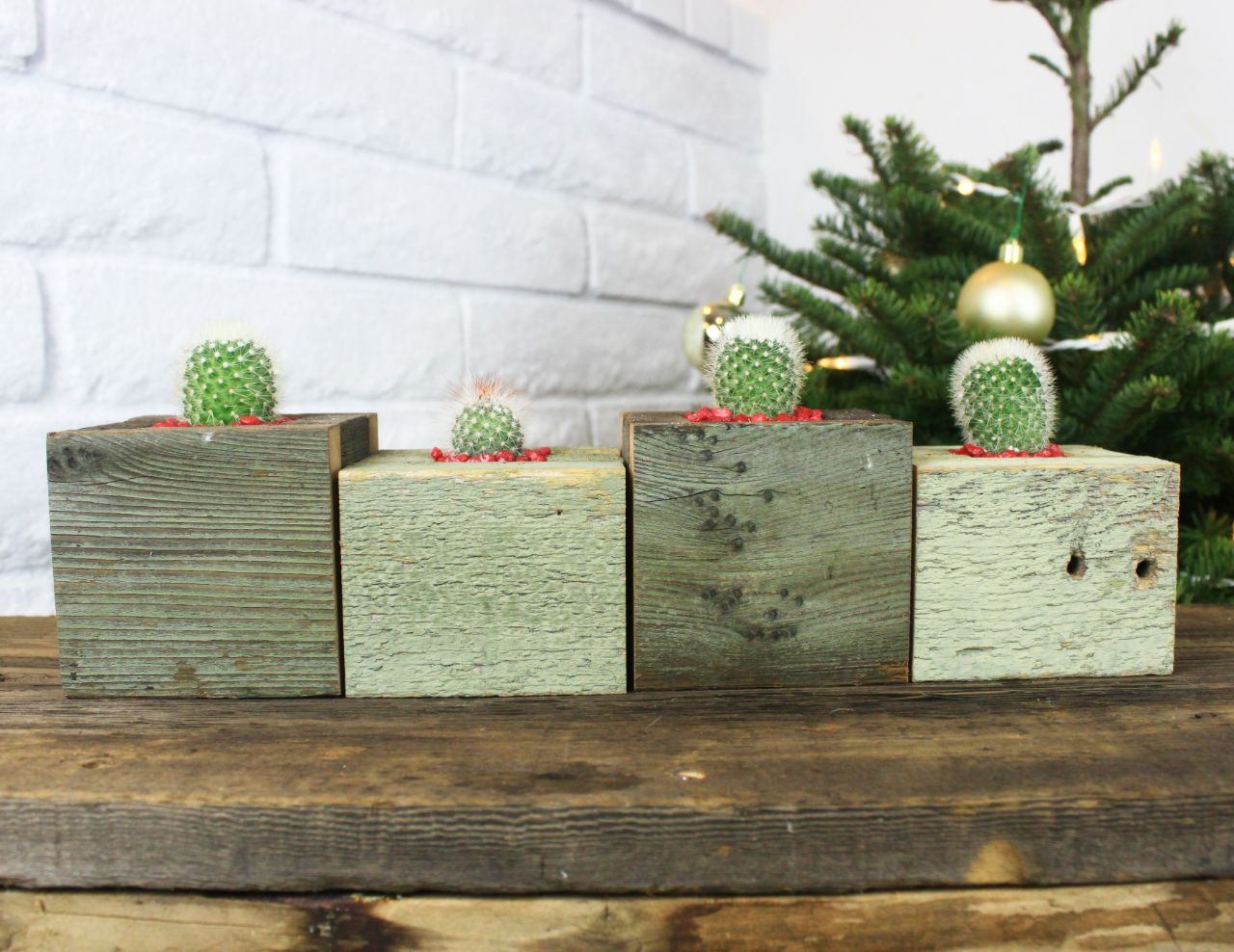 Reclaimed Desert Wood Planter Boxes