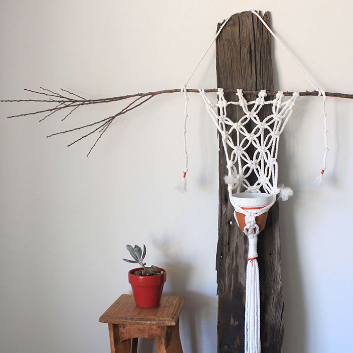 Macrame Wall Hanging Plant Hanger